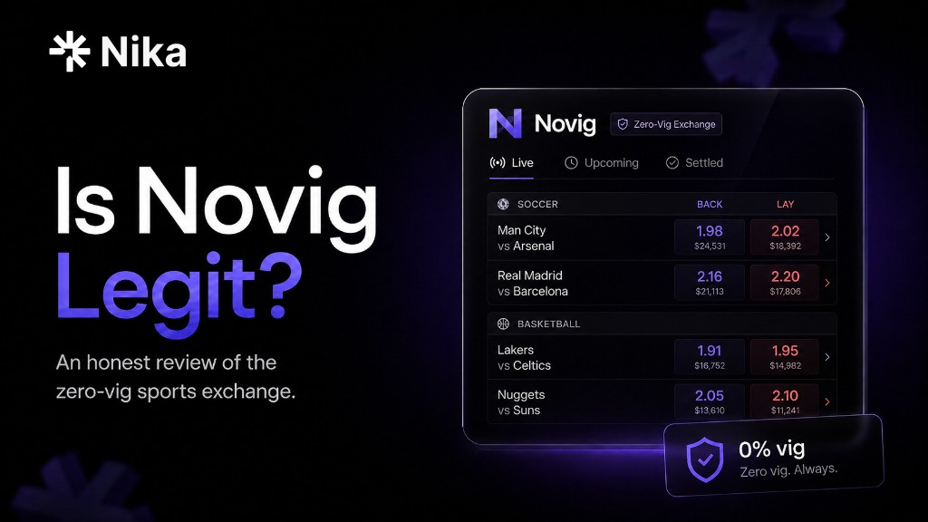 Is Novig Legit? An Honest Review of the Zero-Vig Sports Exchange