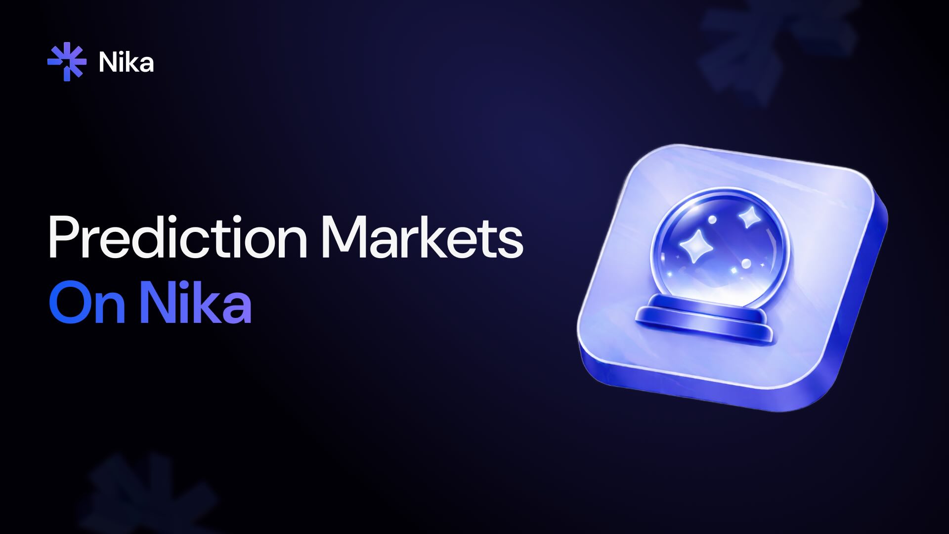 Prediction Markets on Nika